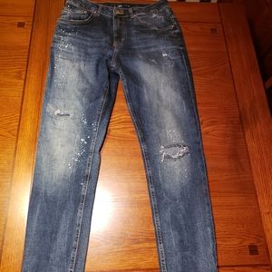 ZARA Paint Splatter Jean